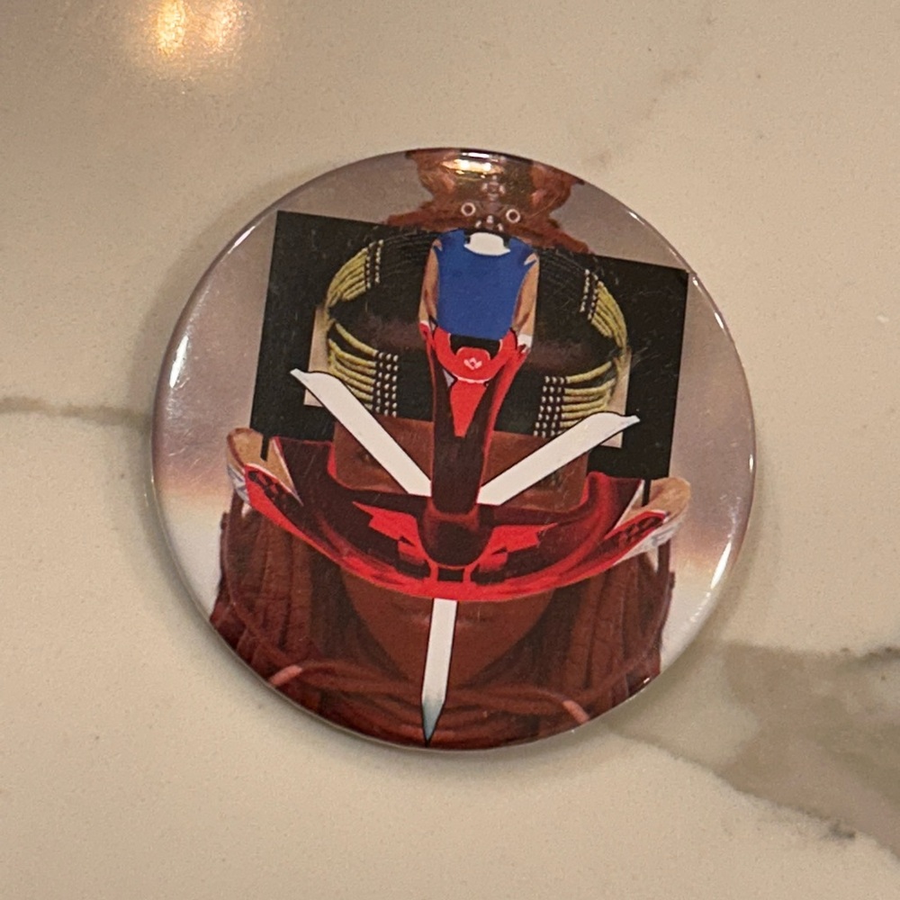 Givenchy Art Button Pin